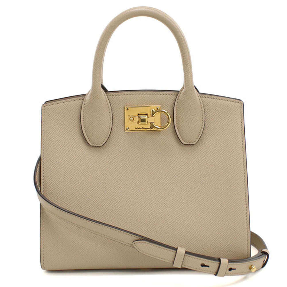 Salvatore Ferragamo FERRAGAMO Ferragamo handbag 21 1424 Studio Box Bag Mini 2...